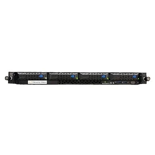 Hanwha WRR-P-E201W-80TB Wisenet Series WAVE 1U NVR with 4-Professional Licenses, Windows 10 IoT Enterprise LTSC 2021, 80TB