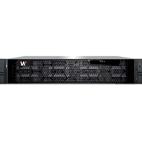 Hanwha WRR-P-S202S1-24TB WRR-P-S202x1 Series WAVE Optimized 2U NVR, 24TB HDD, Black