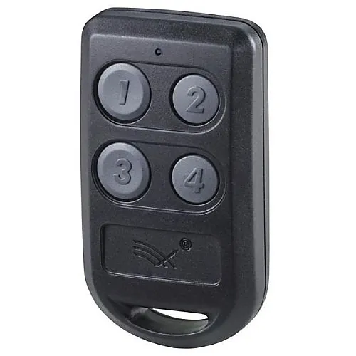 Keri Systems WRT-4 Farpointe Ranger 4-Button Mini Transmitter, HID 125 kHz Proximity Protocols, Black