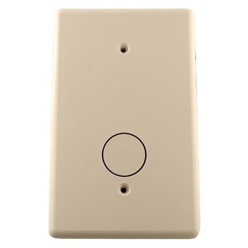 GRI 0843AL Pool Alarm Plastic All-Wheater Button Surface Mount, Almond