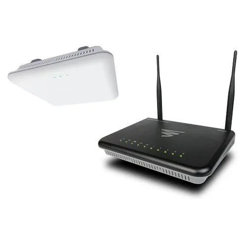 Luxul WS-80 Whole Home Wi-Fi System, AC1200 Wireless Router/Controller and AC1200 Apex Access Point