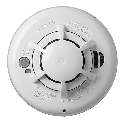 DSC WS4936 Wireless Photoelectric Smoke Detector with Built-in Heat Detector, UL/ULC Residential Fire, (Replaces WS4916)