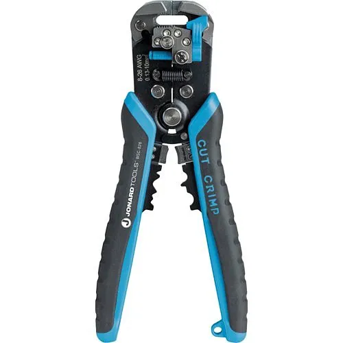 Jonard Tools WSC-826 Wire Stripper and Crimper for 8-26 AWG