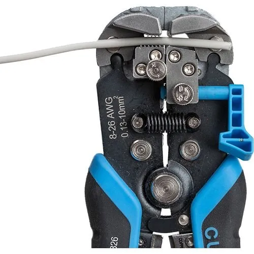 Jonard Tools WSC-826 Wire Stripper and Crimper, 8AWG-26AWG