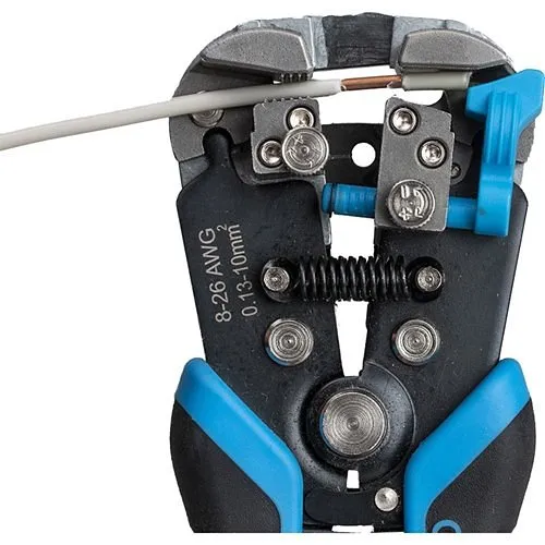 Jonard Tools WSC-826 Wire Stripper and Crimper, 8AWG-26AWG