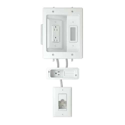 Sanus WSIWPSB1-W1 Sanus WSIWPSB1 Ultimate In-Wall Cable Management Kit for Mounted TV and Soundbar