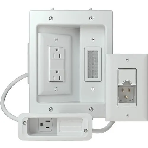 Sanus WSIWPSB1 Ultimate In-Wall Cable Management Kit for Mounted TV and Soundbar