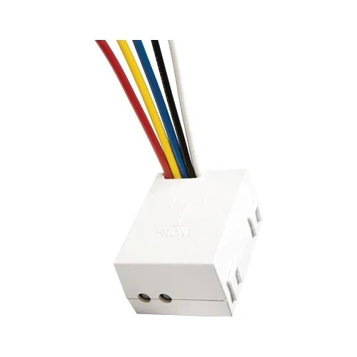 Leviton WSP12-20 LevNet RF 5-Wire 3200W Relay Receiver, 277VAC, 315 MHz