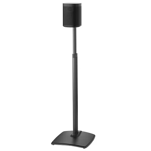 Sanus WSSA1-B1 Sanus WSSA1 Adjustable Height Wireless Speaker Stand for Sonos One, Sonos One SL, Play:1, and Play:3, Black