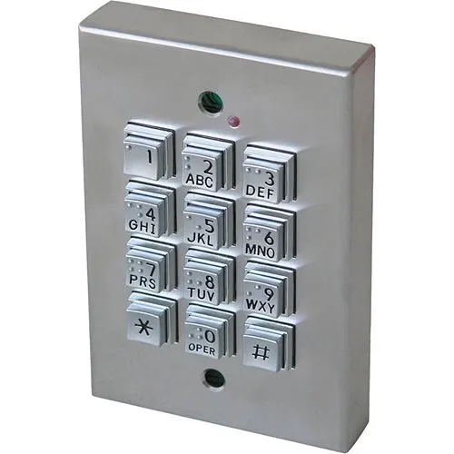 Keyscan WSSKP-1 Wiegand Keypad Access Device, 26-Bit