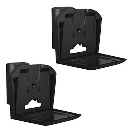 Sanus WSWME32-B2 Tilt and Swivel Speaker Wall Mount, for Sonos Era 300, 1-Pair, Black