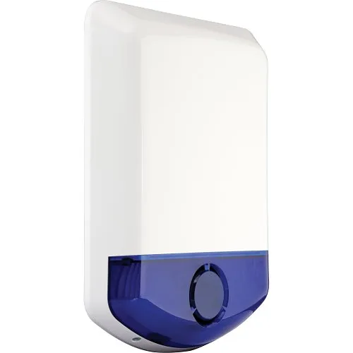 DSC WT4911B 2-Way Wireless Outdoor Siren with Blue Strobe