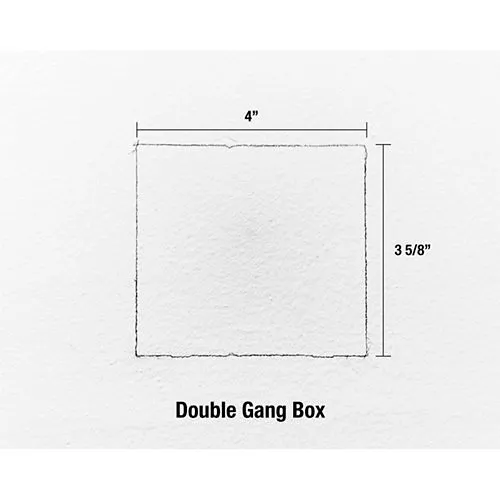 Jonard Tools WTL-12 Wall Box Template and Level for Non-Metallic Boxes, 1-Gang and 2-Gang