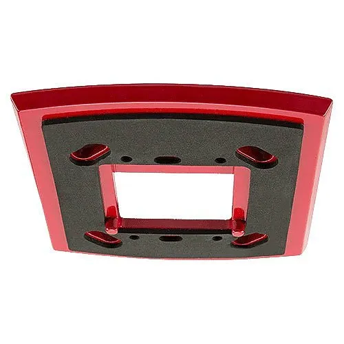 System Sensor WTP SpectrAlert Advance Weatherproof Mounting Plate for Flush Mounting Outdoor K Series Horns and Horn Strobes, Red