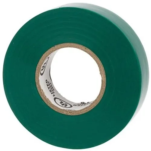 WarriorWrap WW-716-GN716 General Mil Vinyl Electrical Tape, .75" x 60' L, Green
