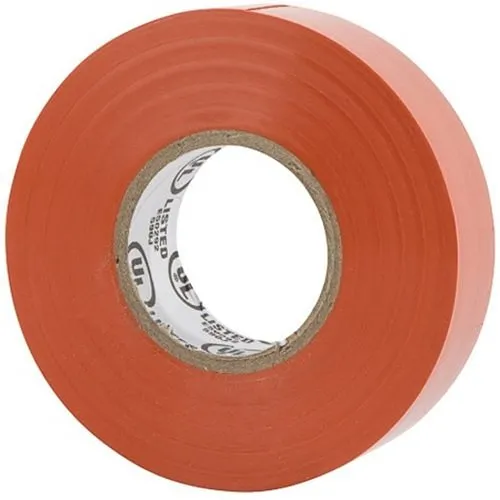 WarriorWrap WW-716-OR 716 General Mil Electrical Tape, .75" x 60' L, Orange