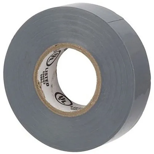 WarriorWrap WW-732-GY 732 Premium Mil Vinyl Electrical Tape, .75" x 66' L, Gray