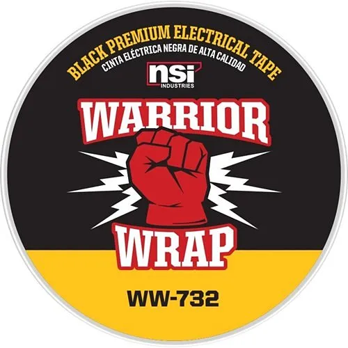 WarriorWrap 732-OR 7mil Premium Elec Tape Orange