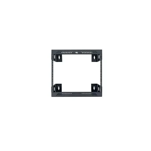 Lowell WXR-818 WXR Series Wall Mount AV Rack, Slim, Open-Frame, Black