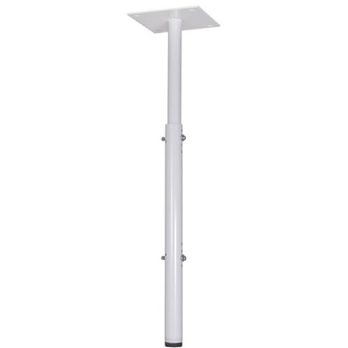 Chief CMA100W Ceiling Plate with Adjustable 1.5" NPT Column, 8" (203 mm) for Mounting Projector, White