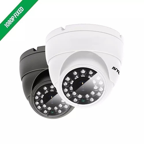 AVYCON AVC-ET91FT/2.8 Dome IP Camera, 2.4MP Eyeball 1080P HD-TVI, 700TVL, 2.8mm Lens