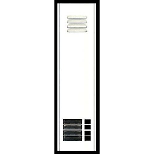 Alpha AM492/04 4-Button Speaker Module, Aluminum