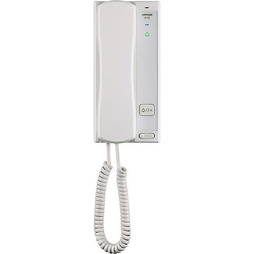 Aiphone IX-RS-W IP Audio Room Sub Station, SIP Compatible, with Privacy Handset, White