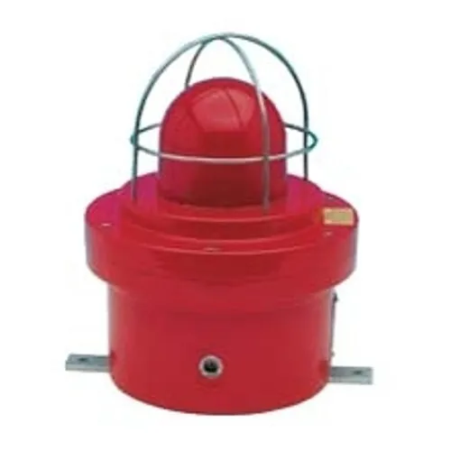 Rofu XB12UL02406RNBNNNR Explosion Proof Strobe, 24VDC, Red Lens, Red