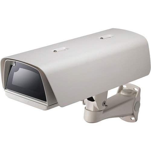 Hanwha SHB-4301HP Indoor/Outdoor PoE Fixed Camera Housing for Standard Box and XNZ-6320 Cameras, -31° to +122° (-35° to +50°C) Operating Temperature, Ivory