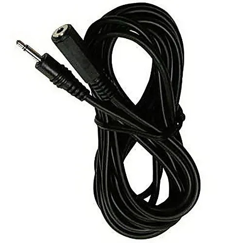 Vanco XCM12STG 12' 3.5mm Straight Stereo Headphone Extension CBL