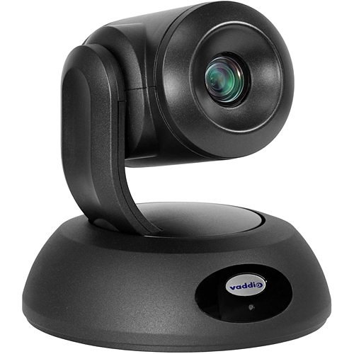 Vaddio 999-99600-100 RoboSHOT 12E HDBT OneLINK HDMI Video Conferencing System, Includes PTZ Camera and Interface, Black