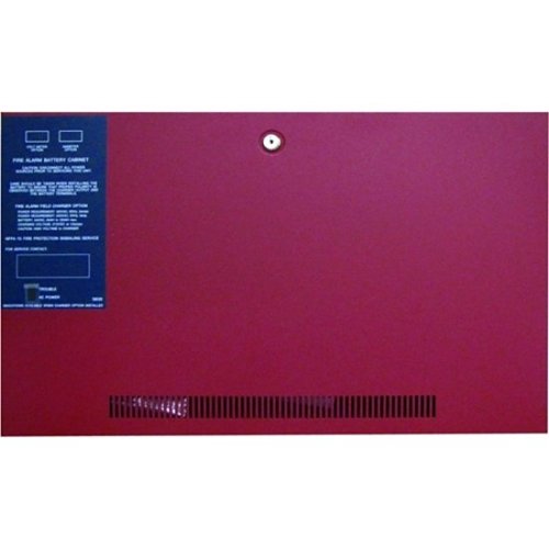 Fire-Lite BB-55F Battery Backbox, Red
