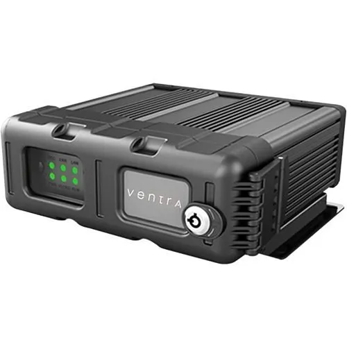 Ventra XDR-450/D-128 5-Channel 720p Hybrid Mobile DVR, EX-4PIG DIN to BNC Converter, Vandal Resistant