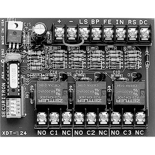Securitron XDT-24 XDT Series Exit Delay Timer, 24VDC