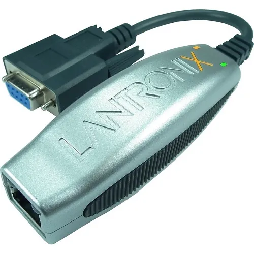 Lantronix XDT4851002-01-S xDirect485 Single Port RS232/422/485 10/100 Device Server, 100-240V AC International Power Supply with Regional Adapters, RoHS