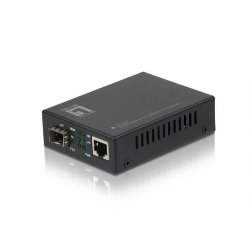 LevelOne GVT-2000 RJ-45 to SFP Gigabit Ethernet Media Converter
