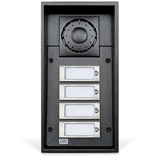 2N 01343-001 IP force 4-Buttons, HD Camera, Durable IP Intercom