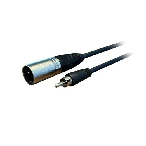 Comprehensive XLRP-PP-6ST Standard Series XLR Plug to RCA Plug Audio Cable, 6'