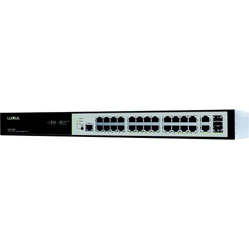 Luxul XMS-2624P 26 Port 24 PoE+ Gigabit Managed Switch