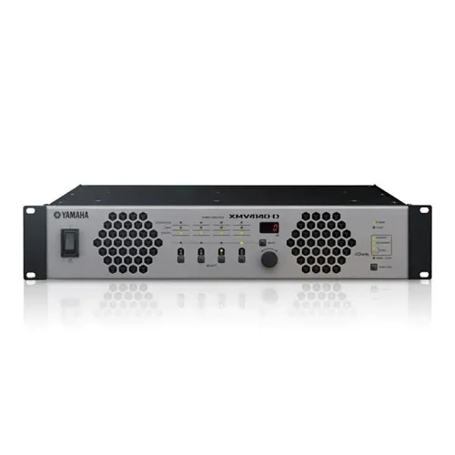 Yamaha XMV4140-D 4-Channel Power Amplifier, Class-D, Dante Model