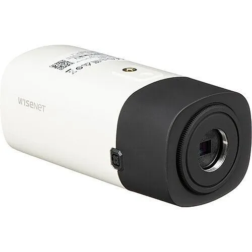 Hanwha XNB-6005P/AJ Series 2MP eXtraLUX Box IP Camera, Lens Not Included, Black/Ivory, TAA Compliant