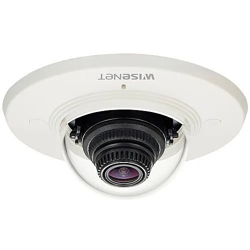 Hanwha XND-6011F X-Series 2MP Flush-Mount Indoor Dome Camera, 2.8mm Fixed Lens