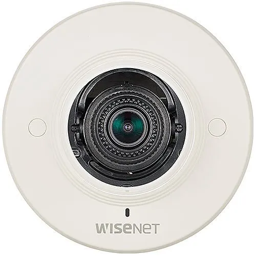 Hanwha XND-6011F Wisenet X-Series 2MP Flush-Mount Indoor Dome Camera, 2.8mm Fixed Lens