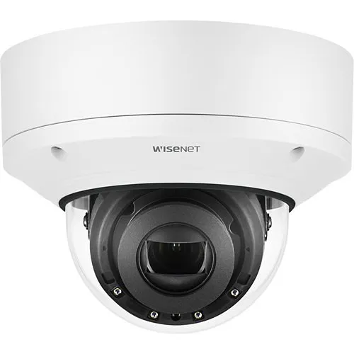 Hanwha XND-6081REV Wisenet X-Series 2MP IR Indoor Vandal Dome Camera with PoE Extender , 2.8-12mm Varifocal Lens