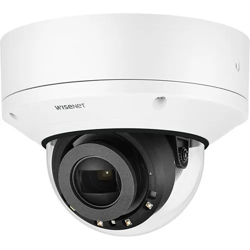 Hanwha XND-6081REV Wisenet X-Series 2MP IR Indoor Vandal Dome Camera with PoE Extender , 2.8-12mm Varifocal Lens