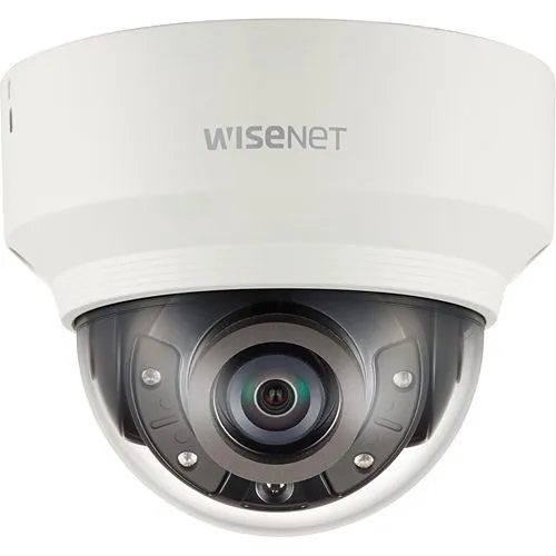 Hanwha XND-8030R Wisenet X-Series 5MP IR Indoor Dome Camera, 4.6mm Fixed Lens
