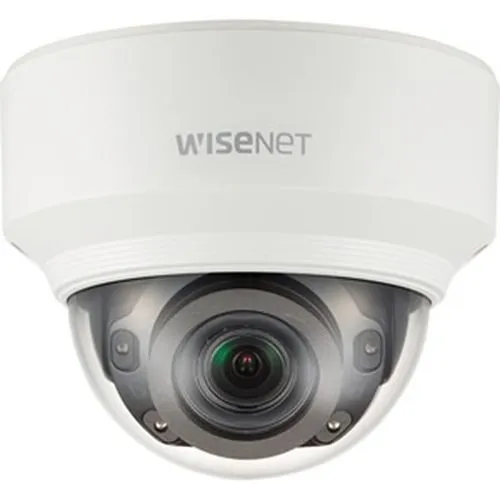 Hanwha XND-8080RV Wisenet X-Series 5MP IR Indoor Vandal Dome Camera, 3.9-9.4mm Varifocal Lens