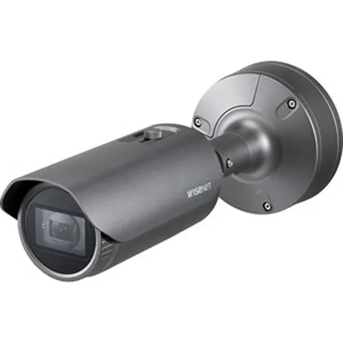 Hanwha XNO-6080R Wisenet X-Series 2MP IR Bullet Camera, 2.8-12mm Varifocal Lens