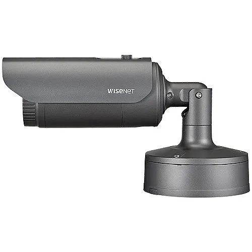 Hanwha XNO-6120R Wisenet X-Series 2MP 12x Optical Zoom IR Bullet Camera, 5.2-62.4mm Varifocal Lens