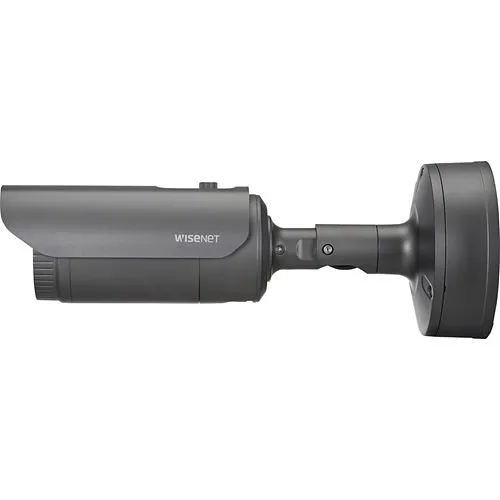 Hanwha XNO-6120R/LPR Wisenet 2MP Low-Speed LPR IR Bullet Camera, 5.2-62.4mm Varifocal Lens